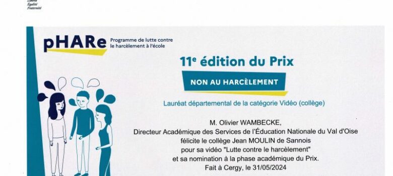 PRIX NON AU HARCELEMENT 2024